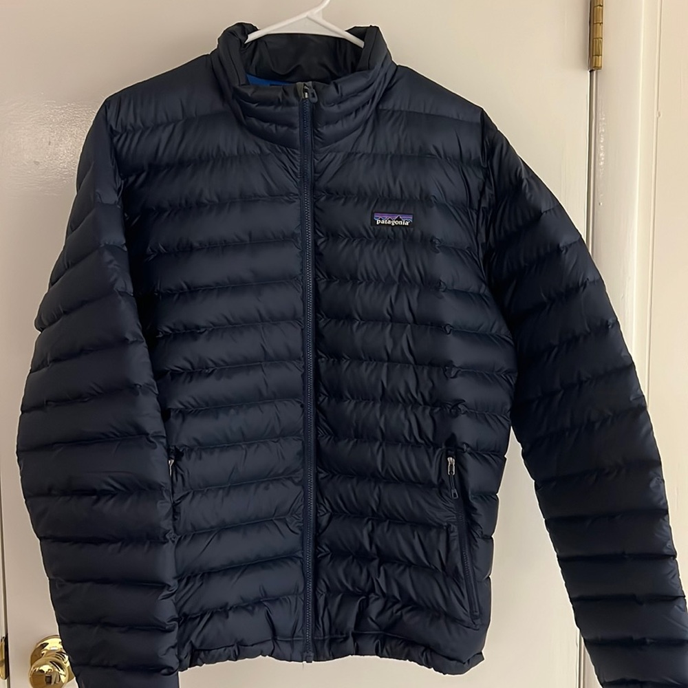 Men’s Navy Patagonia Down Jacket